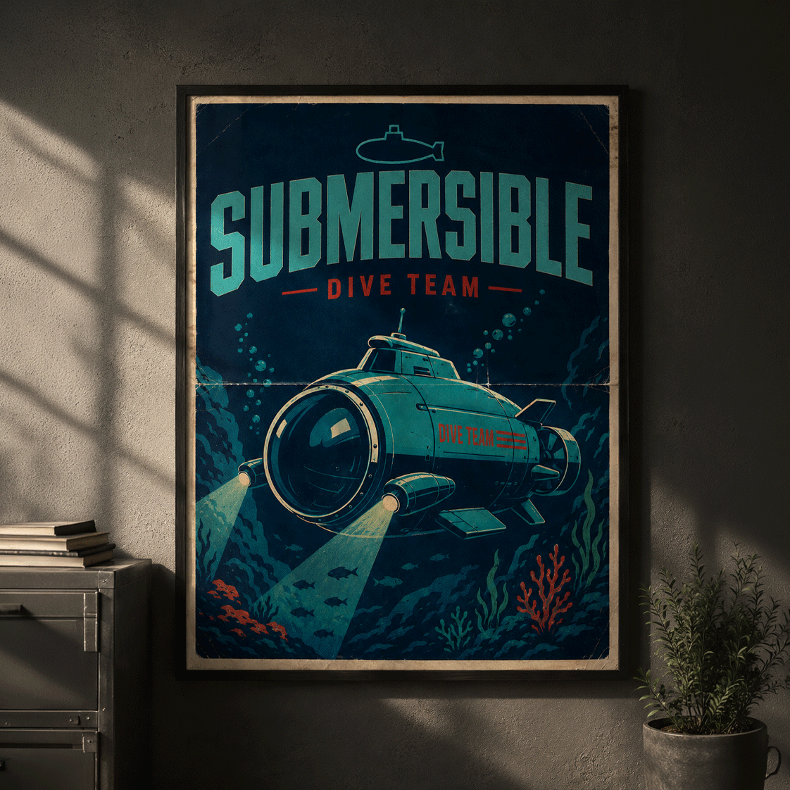 Submersible Dive Team poster