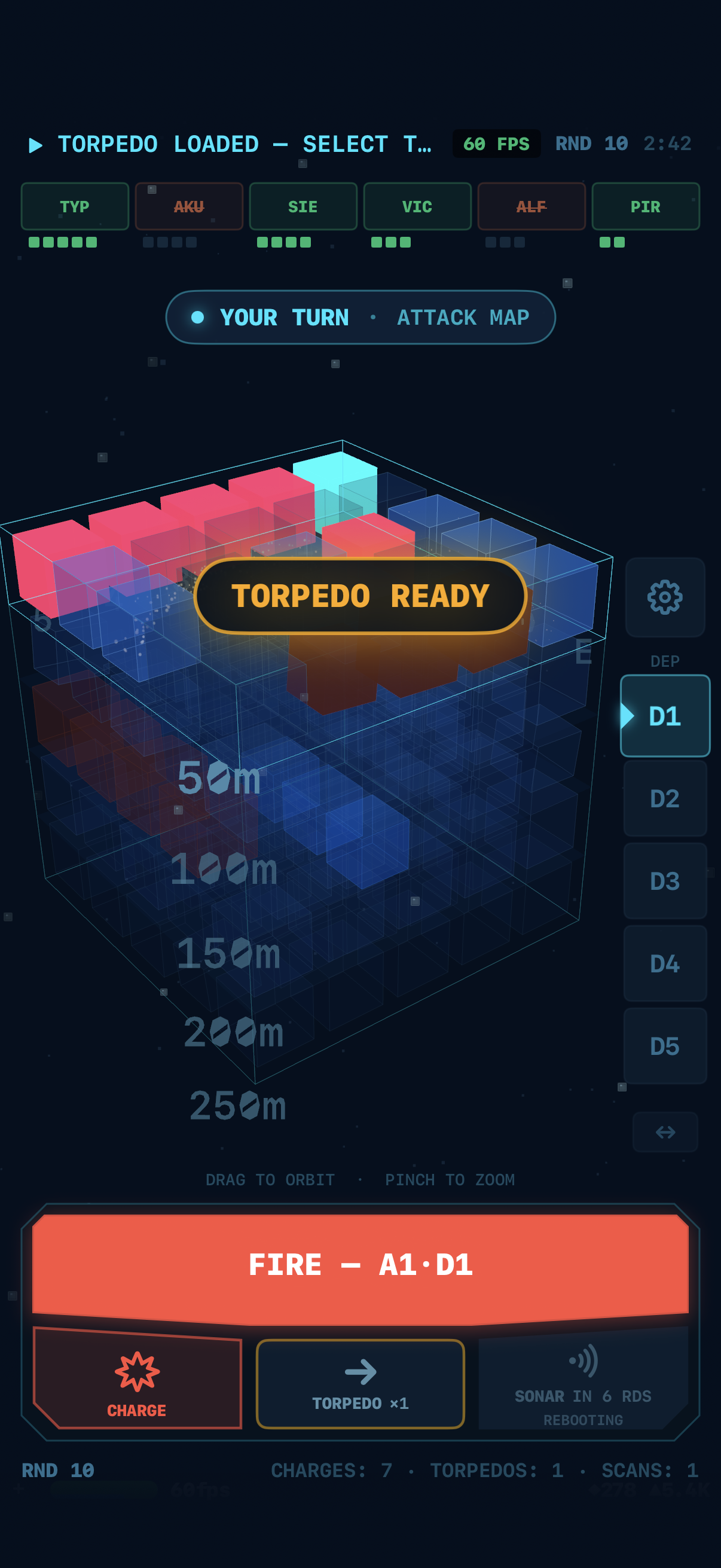 Torpedo loaded, ready to fire